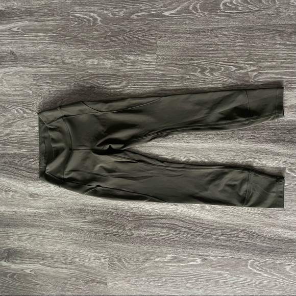 Lululemon Army Green Leggings - Picture 6 of 7